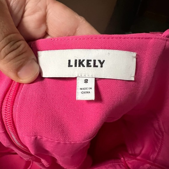 Likely Pink Midi Dress - Picture 6 of 8